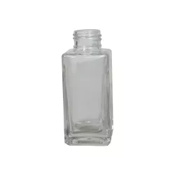 VIDRO SQUARE 60ML R.24/410 TRANSPARENTE - MEGA ESSENCIAS