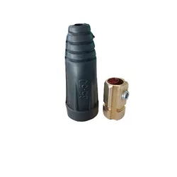 CONECTOR BORRACHA FEMEA 13MM CABO 35-50MM - OXIMIG - Conebras Equipamentos Industriais
