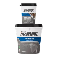 Plasteel Diamantado 4:1 - AB 2,3KG Ref. PD2 QUIMAT... - Conebras Equipamentos Industriais