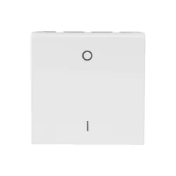 Interruptor Bipolar Simples Branco 572040B - ARTEO - Meta Materiais Elétricos Ltda