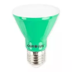 LÂMPADA LED PAR20 6W BIV VERDE 05474 - OUROLUX - Meta Materiais Elétricos Ltda
