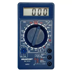 MULTIMETRO DIGITAL DT 830 BRASF - 159735 - Meta Materiais Elétricos Ltda