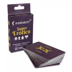 *Baralho Super Erótico For Sexy 54 Cartas (17599-S... - Pimenta Sexy Shop e Lingerie Sensual