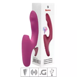 Vibrador Ponto G Com Pulsação Brown SI -(8774) - V... - Pimenta Sexy Shop e Lingerie Sensual