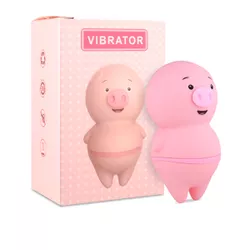 Estimulador Formato de Porco VP (ES013A) - Rosa -... - Pimenta Sexy Shop e Lingerie Sensual