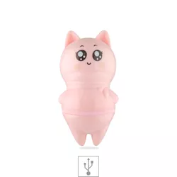 Estimulador Recarregável Formato de Gato VP (ES016... - Pimenta Sexy Shop e Lingerie Sensual