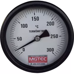 Termômetro para Secador 150mm - 0 a 300ºC - 30cm ... - Mgtec Equipamentos Agroindustriais