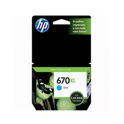 23329-1 - Cartucho de Tinta HP CZ118AB HP 670XL Az... - Microsupply