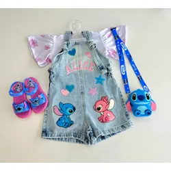 Macaquito Stitch e angel Pers. - Mini Bella Kids