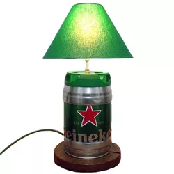 Luminária exclusiva Heineken