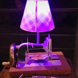 Luminária Artesanal Costura - LUX008 - MonaCrespa