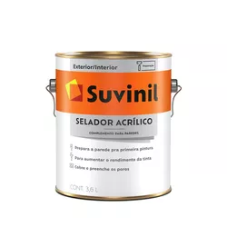 Selador Acrilico Suvinil 3,6L - Monza Tintas