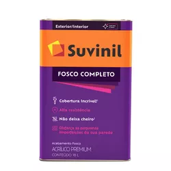 Tinta Acrílica Fosco Completo Palha 18L Suvinil - Monza Tintas