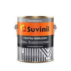 Esmalte Contra Ferrugem Preto Suvinil 3,6L - Monza Tintas