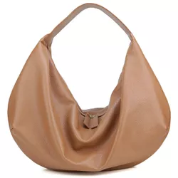 Bolsa de Ombro Mr. Gutt Grande em Couro Legítimo C... - Mr. Gutt