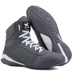 Bota De Treino Musculação Mr Gutt Monocromo Cinza ... - Mr. Gutt