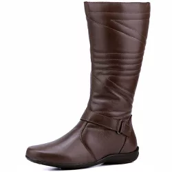 Bota Montaria Cano Longo Mr. Gutt Em Couro Café - ... - Mr. Gutt