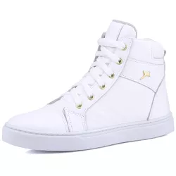 Bota Sneaker Casual Mr Gutt Em Couro Legí­timo Pre... - Mr. Gutt
