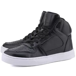 Bota Sneaker Casual Mr Gutt Em Couro Legí­timo Pre... - Mr. Gutt