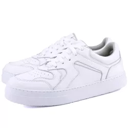 Tênis Yasmin Casual Feminino em Couro Mr Gutt - Re... - Mr. Gutt