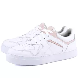 Tênis Yasmin Casual Feminino em Couro Mr Gutt - Re... - Mr. Gutt