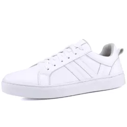 Tênis Julia Casual Feminino em Couro Mr Gutt Branc... - Mr. Gutt