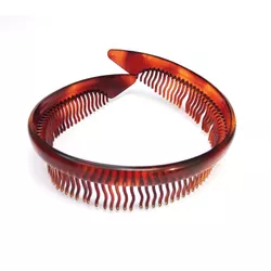 Tiara Dentes Tartaruga De Acetato 3,0 cm Lg - 2408... - MUSAKALL