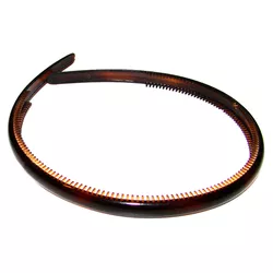  Tiara Lisa Dentes Tartaruga e Preta De Acetato 0,... - MUSAKALL
