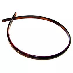 Tiara Lisa Tartaruga De Acetato 0,5 cm Lg - 602651 - MUSAKALL
