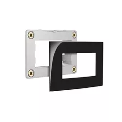 Placa Com Suporte P/ Movel Ebony - 15750 - Alfa Materiais Elétricos