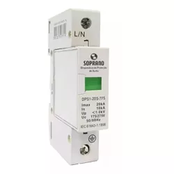 DPS Dispositivo de Proteção de Surto Unipolar 1P M... - Alfa Materiais Elétricos