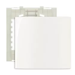 Placa Modular Espelho 4x4 com Suporte Linha Sleek ... - Alfa Materiais Elétricos