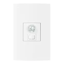 Sensor De Presença 4X2 Emb. Com Interruptor E Foto... - Alfa Materiais Elétricos