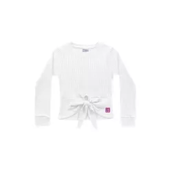 Blusa Manga Longa Playground 4 ao 10 - Branca Cane... - Nilza Baby Kids