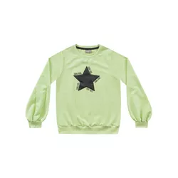 Blusa Moletom Fakini Infantil Feminina Verde Neon ... - Nilza Baby Kids