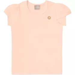 Blusa Milon Feminina 4-6-8 - Pêssego - 69850 - Nilza Baby Kids