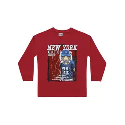 Camiseta Manga Longa Fakini Infantil Masculina Tam... - Nilza Baby Kids
