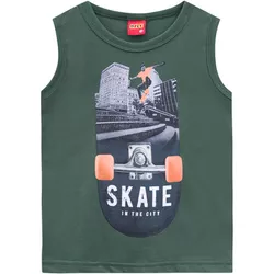 Regata Kyly Infantil Masculina Skate com Detalhe N... - Nilza Baby Kids