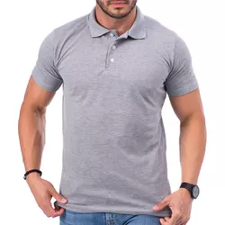 Camiseta Polo Masculina Algodão Básica Lisa Premiu... - NINE4 STORE