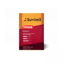Tinta Toque Fosco Palha 18L Suvinil - 64817 - NOSSA LOJA - Tintas, Máquinas e Ferramentas