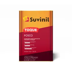 Tinta Toque Fosco Flor de Anis 18L Suvinil - 64863 - NOSSA LOJA - Tintas, Máquinas e Ferramentas