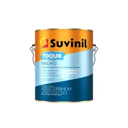 Tinta Toque Brilho Crômio 3,6L Suvinil - 64947 - NOSSA LOJA - Tintas, Máquinas e Ferramentas