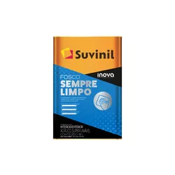Tinta Sempre Limpo Algodão Egípcio Fosco 18L Suvin... - NOSSA LOJA - Tintas, Máquinas e Ferramentas