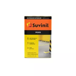 Tinta Piso Amarelo Demarcação 18L Suvinil - 07382 - NOSSA LOJA - Tintas, Máquinas e Ferramentas