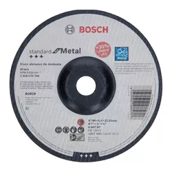 Disco de Desbaste Bosch Standard for Metal 180x6,0... - NOSSA LOJA - Tintas, Máquinas e Ferramentas