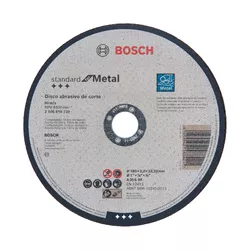 Disco de corte Standard for Metal 180x3mm centro r... - NOSSA LOJA - Tintas, Máquinas e Ferramentas
