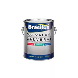 Tinta Galvbras Primer Branco 3,6L Brasilux - 17295 - NOSSA LOJA - Tintas, Máquinas e Ferramentas