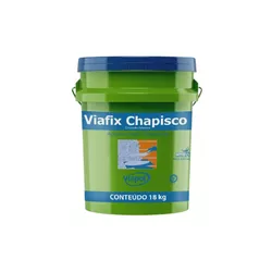 Adesivo Viafix Chapisco 18KG Viapol - 12891 - NOSSA LOJA - Tintas, Máquinas e Ferramentas