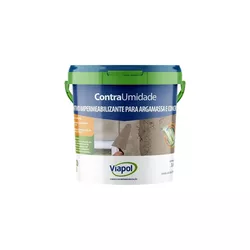 Aditivo P/ Argamassa Contra Umidade 3,6L Viapol - ... - NOSSA LOJA - Tintas, Máquinas e Ferramentas