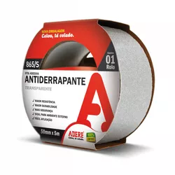 Fita AntiDerrapante 50mmx5m Transparente Adere - 2... - NOSSA LOJA - Tintas, Máquinas e Ferramentas